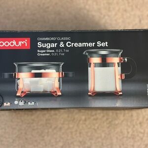 Bodum Chambord Classic Sugar & Creamer Set